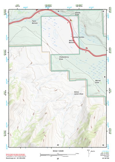 40108NW Page 37 Canyon Of Lodore Topo Preview 1