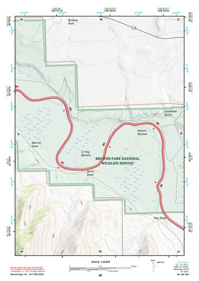 40108NW Page 38 Canyon Of Lodore Topo Preview 1