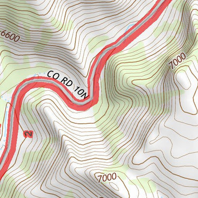 40108NW Page 43 Canyon Of Lodore Topo Preview 3