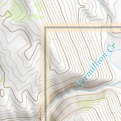 40108NW Page 44 Canyon Of Lodore Topo Preview 3