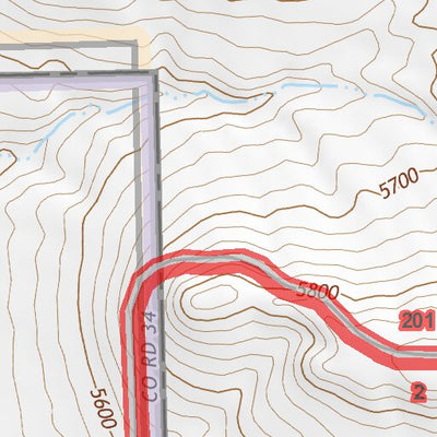 40108NW Page 52 Canyon Of Lodore Topo Preview 3