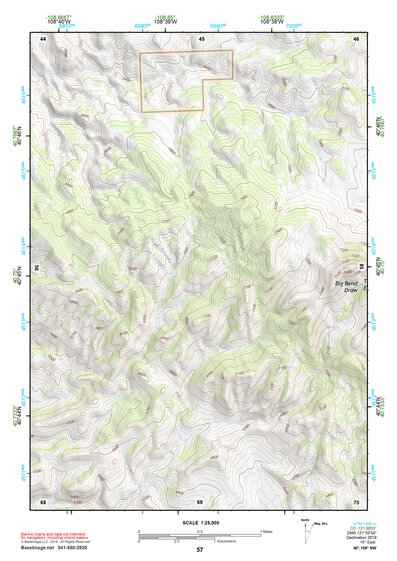 40108NW Page 57 Canyon Of Lodore Topo Preview 1