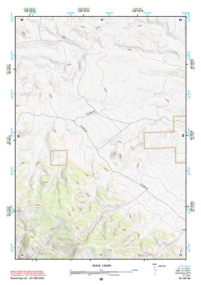 40108NW Page 59 Canyon Of Lodore Topo Preview 1