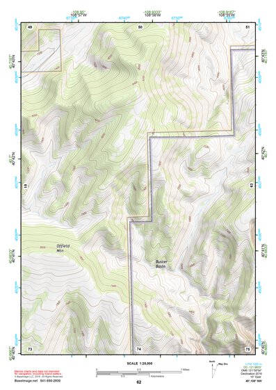 40108NW Page 62 Canyon Of Lodore Topo Preview 1