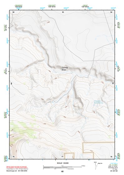 40108NW Page 65 Canyon Of Lodore Topo Preview 1