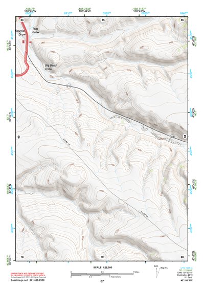 40108NW Page 67 Canyon Of Lodore Topo Preview 1