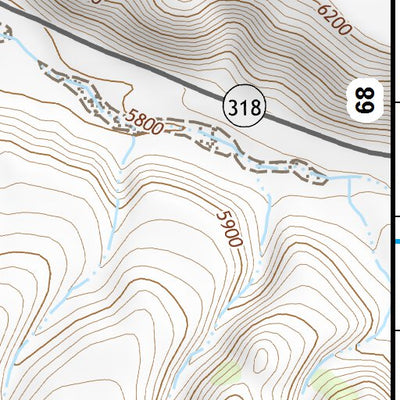 40108NW Page 67 Canyon Of Lodore Topo Preview 3