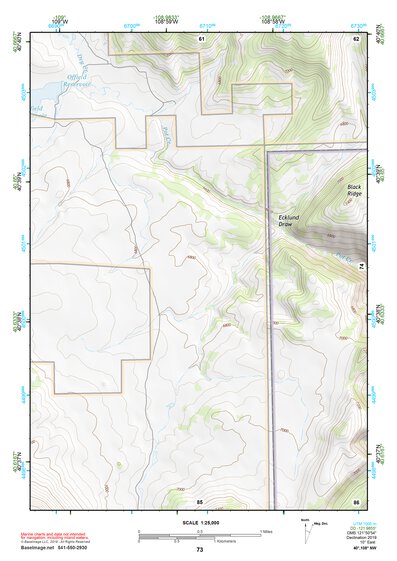 40108NW Page 73 Canyon Of Lodore Topo Preview 1