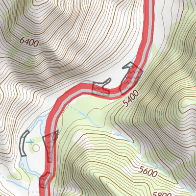 40108NW Page 74 Canyon Of Lodore Topo Preview 2