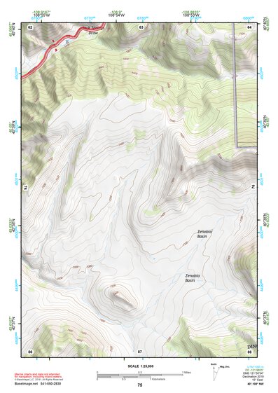 40108NW Page 75 Canyon Of Lodore Topo Preview 1