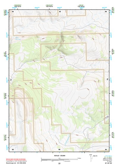 40108NW Page 77 Canyon Of Lodore Topo Preview 1