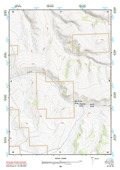40108NW Page 79 Canyon Of Lodore Topo Preview 1