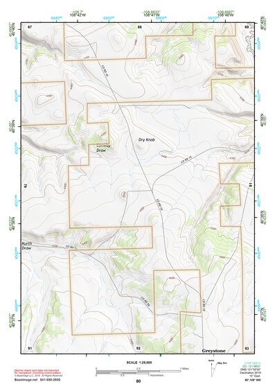 40108NW Page 80 Canyon Of Lodore Topo Preview 1