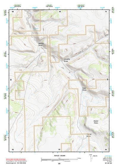 40108NW Page 81 Canyon Of Lodore Topo Preview 1