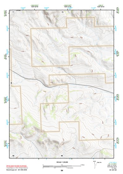 40108NW Page 84 Canyon Of Lodore Topo Preview 1