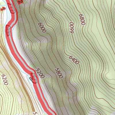 40108NW Page 85 Canyon Of Lodore Topo Preview 2