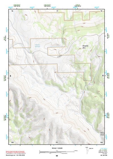 40108NW Page 89 Canyon Of Lodore Topo Preview 1
