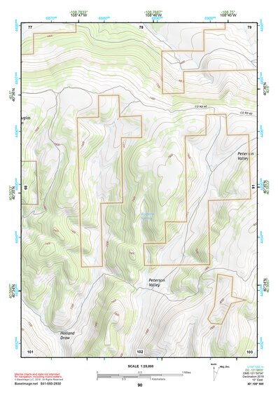 40108NW Page 90 Canyon Of Lodore Topo Preview 1