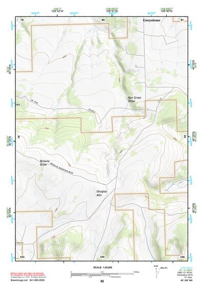 40108NW Page 92 Canyon Of Lodore Topo Preview 1