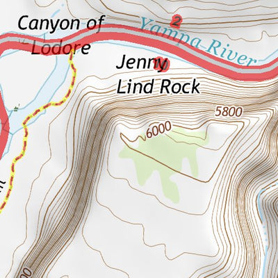 40108NW Page 97 Canyon Of Lodore Topo Preview 2