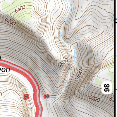 40108NW Page 97 Canyon Of Lodore Topo Preview 3