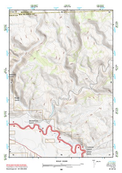 40108SE Page 64 Rangely Topo Preview 1