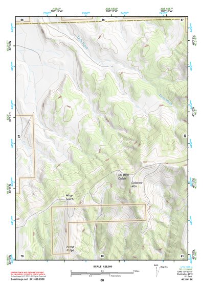 40108SE Page 68 Rangely Topo Preview 1