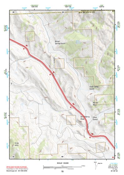 40108SE Page 72 Rangely Topo Preview 1