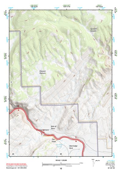 40108SW Page 12 Rangely Topo Preview 1