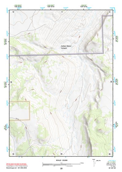 40108SW Page 23 Rangely Topo Preview 1