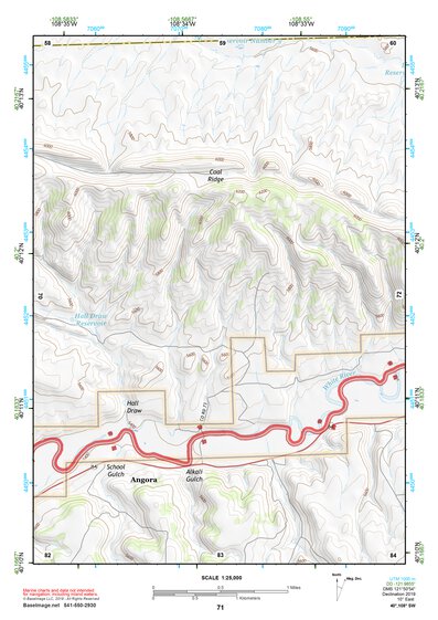 40108SW Page 71 Rangely Topo Preview 1