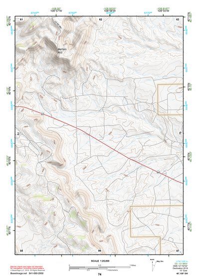 40108SW Page 74 Rangely Topo Preview 1