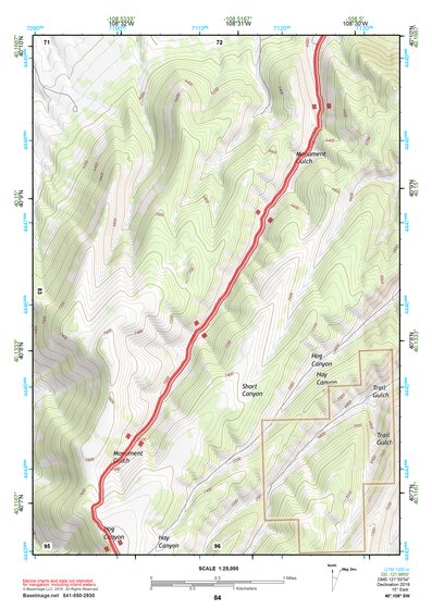 40108SW Page 84 Rangely Topo Preview 1