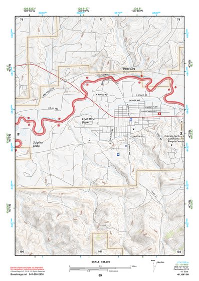 40108SW Page 89 Rangely Topo Preview 1