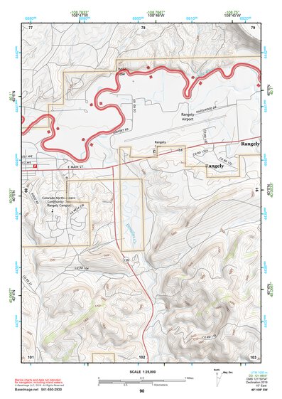 40108SW Page 90 Rangely Topo Preview 1