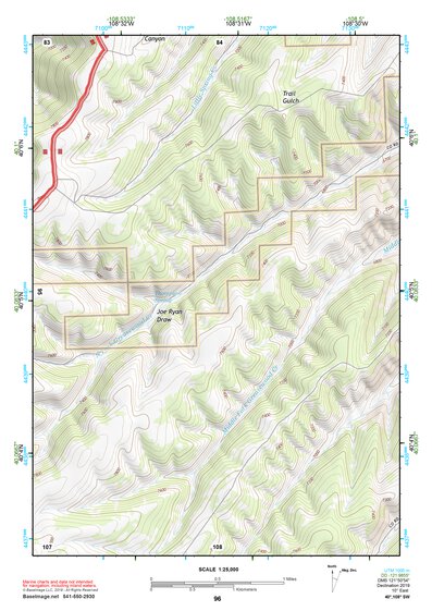 40108SW Page 96 Rangely Topo Preview 1