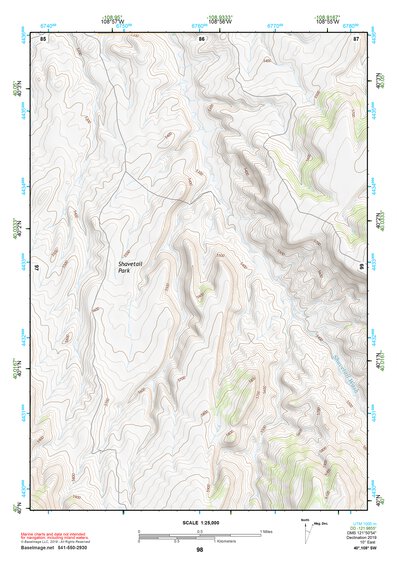 40108SW Page 98 Rangely Topo Preview 1