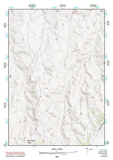 40108SW Page 100 Rangely Topo Preview 1