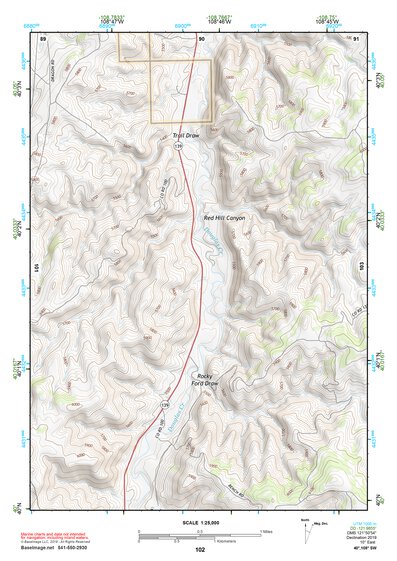 40108SW Page 102 Rangely Topo Preview 1