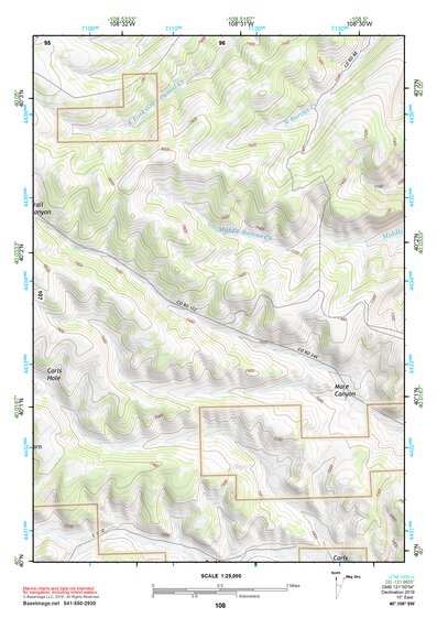 40108SW Page 108 Rangely Topo Preview 1