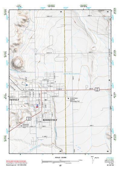40109SW Page 37 Vernal Topo Preview 1