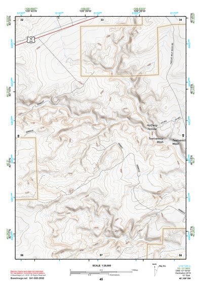 40109SW Page 45 Vernal Topo Preview 1