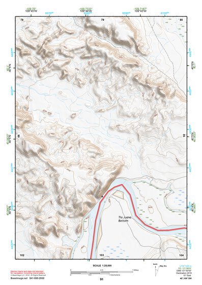 40109SW Page 91 Vernal Topo Preview 1