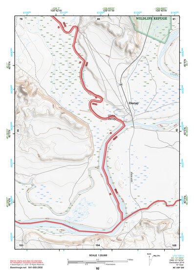 40109SW Page 92 Vernal Topo Preview 1