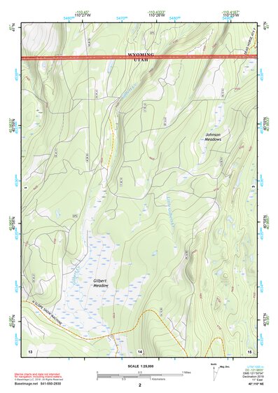 40110NE Page 2 Kings Peak Topo Preview 1