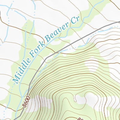 40110NE Page 8 Kings Peak Topo Preview 3