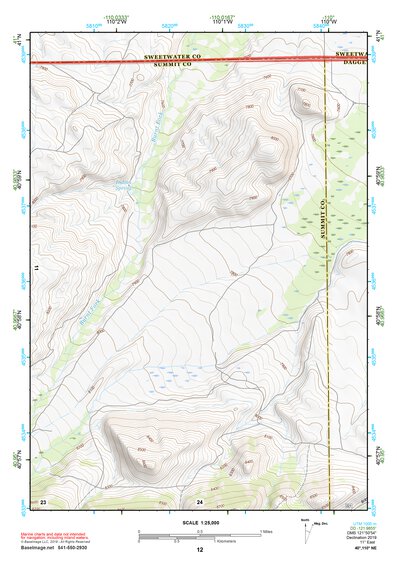 40110NE Page 12 Kings Peak Topo Preview 1