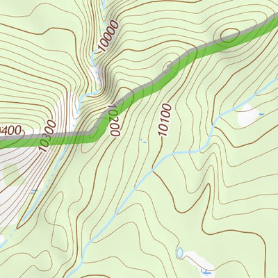 40110NE Page 13 Kings Peak Topo Preview 3