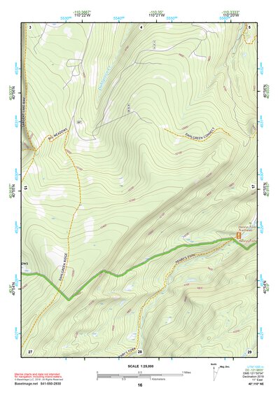 40110NE Page 16 Kings Peak Topo Preview 1