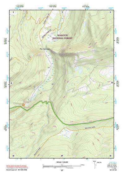 40110NE Page 17 Kings Peak Topo Preview 1